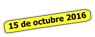 
 15 de octubre 2016 