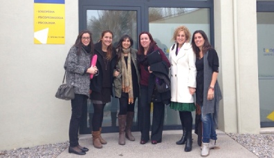 D’esq a d: Clàudia ROCA HOOGSTEDER, Eva GASULL, Núria VINYOLES, De d a esq: Vero PLAJA, Mireia SALA i TORRENT, Anna SANGUINETTI FERNÁNDEZ